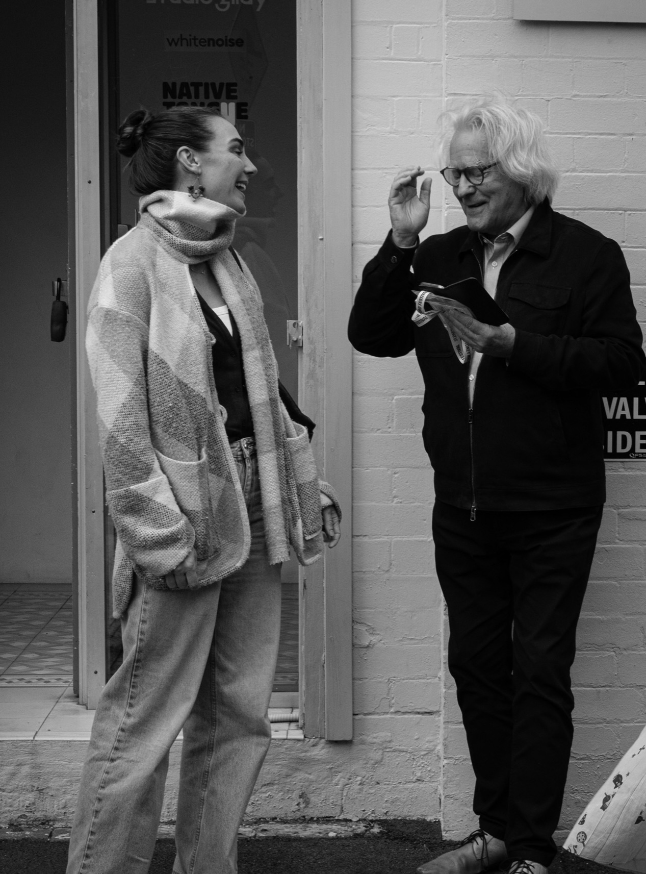 Luke Kemp, Sarah Wilson and AC Grayling in conversation